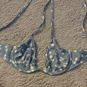 Shade & Shore Sky Blue Bikini Top